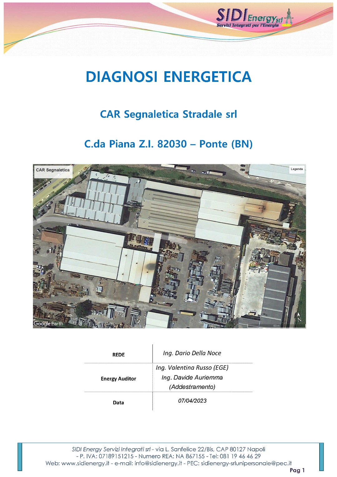 Diagnosi Energetica CAR